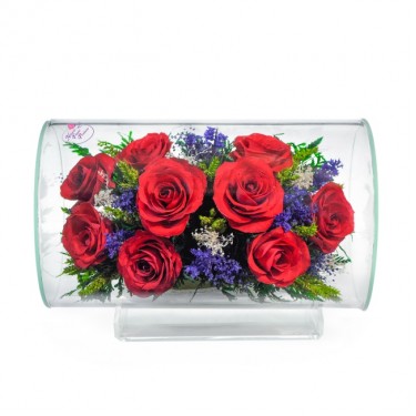 "NaturalFlowers" Арт: TLR1 цветы в стекле